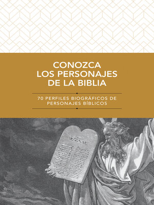 cover image of Conozca los personajes de la Biblia